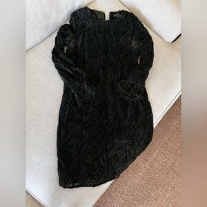 Sam Edelman green velvet dress
